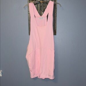 Blanc Noir Women's Pink Sleeveless Top